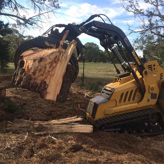 Yard and property clean up work in the Macedon Ranges